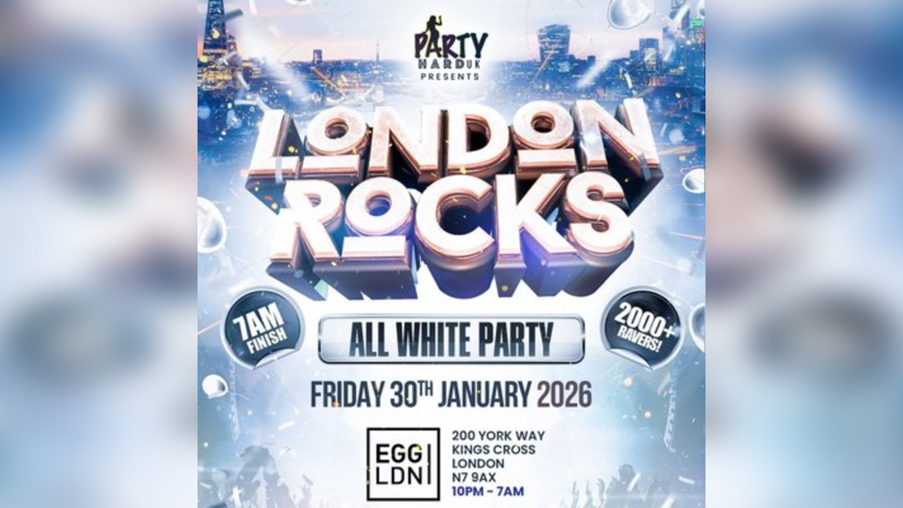 London Rocks - All White Party