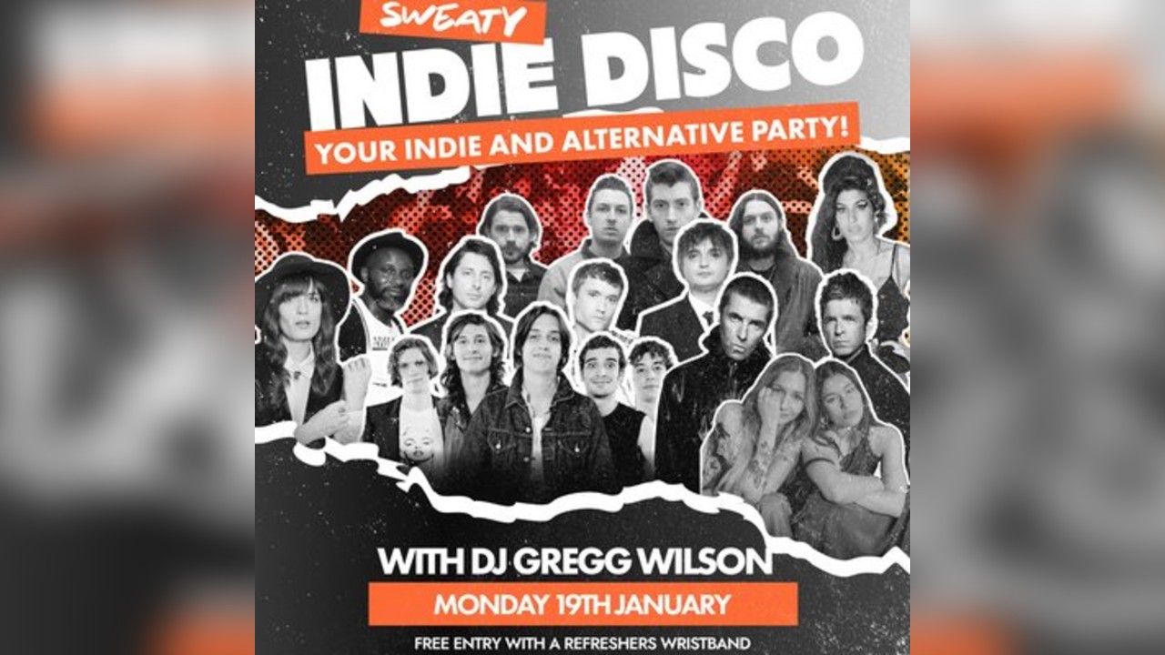 Refreshers 26 - Sweaty Indie Disco Monday