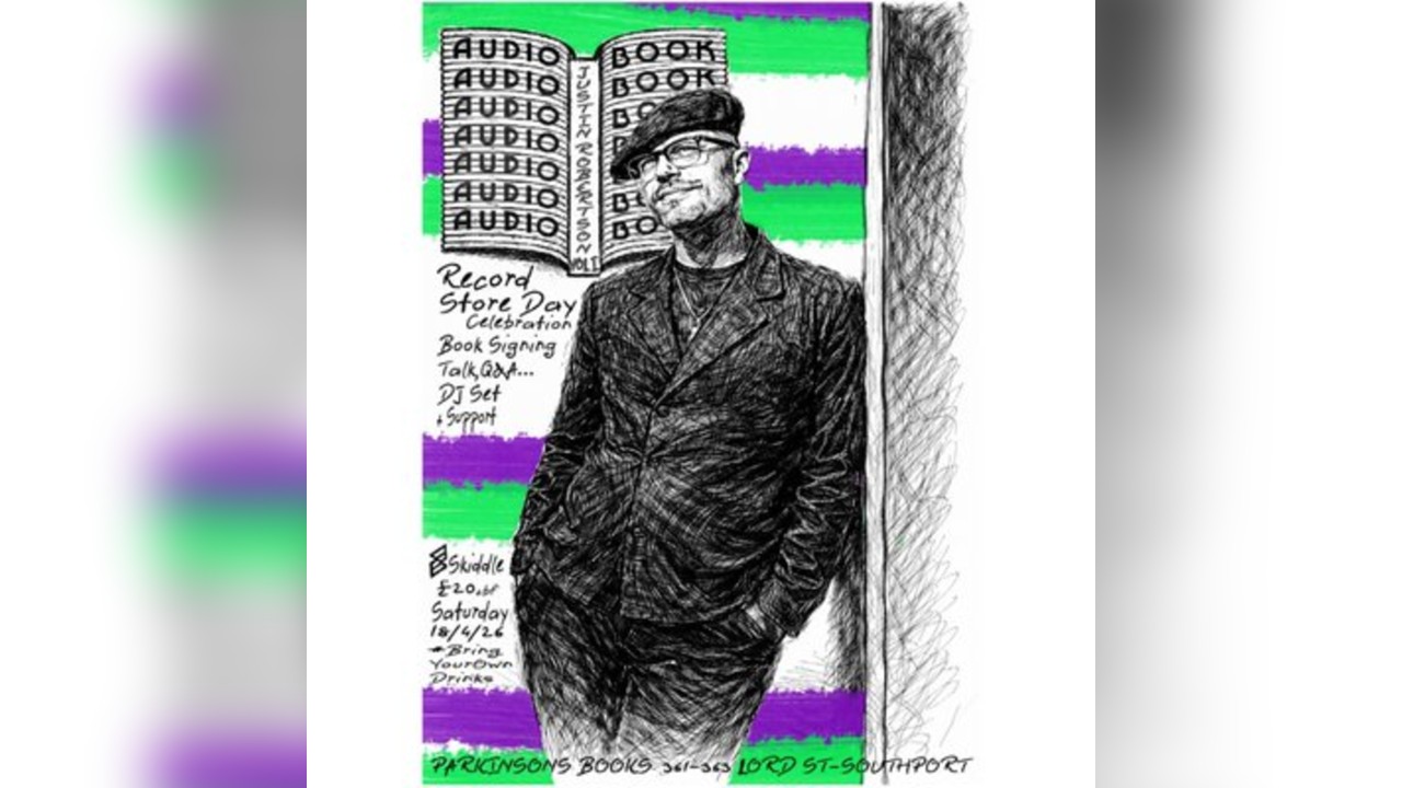 Audio Book Record Store Day Celebration Justin Robertson Vol I