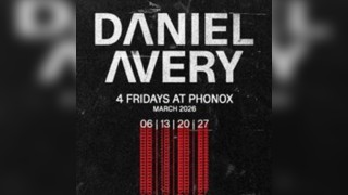 Daniel Avery: 4 Fridays at Phonox (13th March)