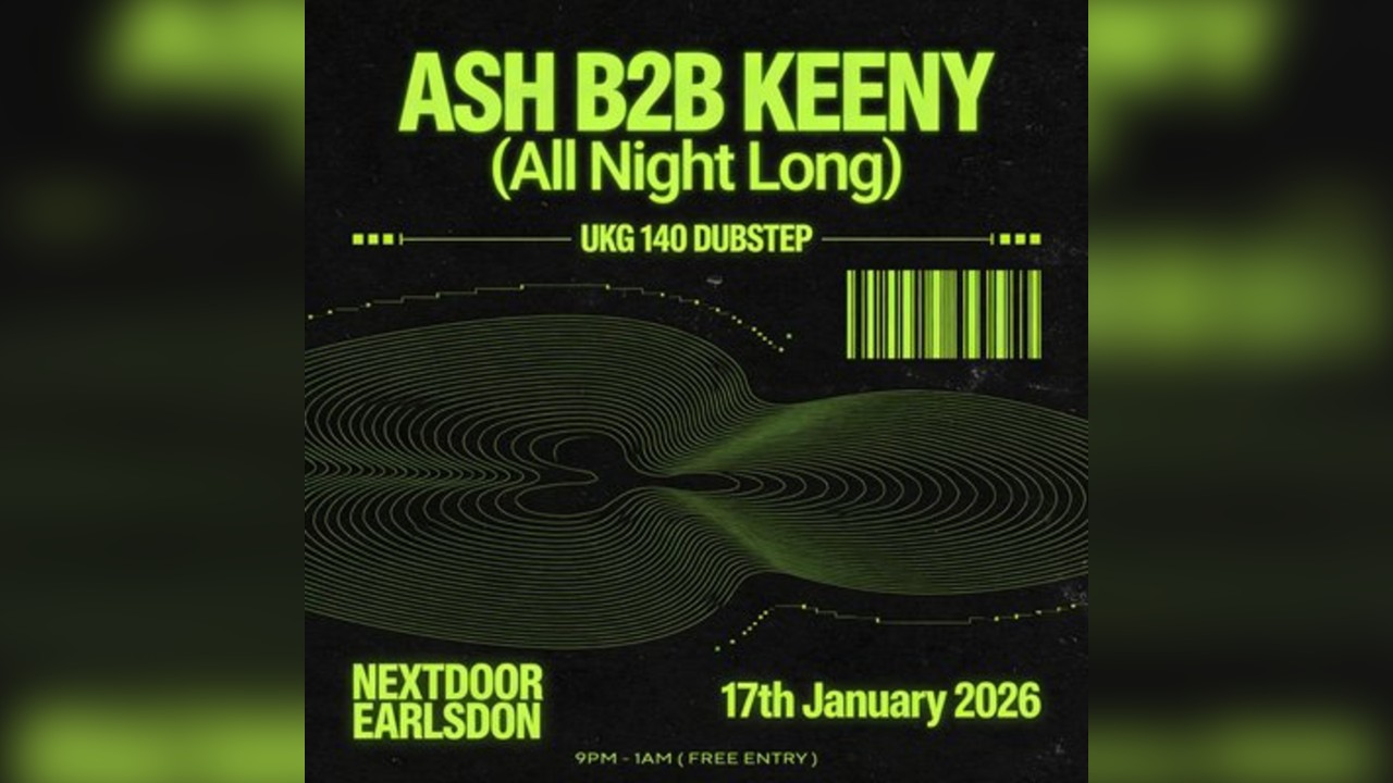 Nextdoor: Uk Garage, 140, Dubstep ALL NIGHT LONG