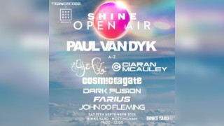 PAUL VAN DYK Open Air | Trancecoda X Groovebox X Shine at Binks