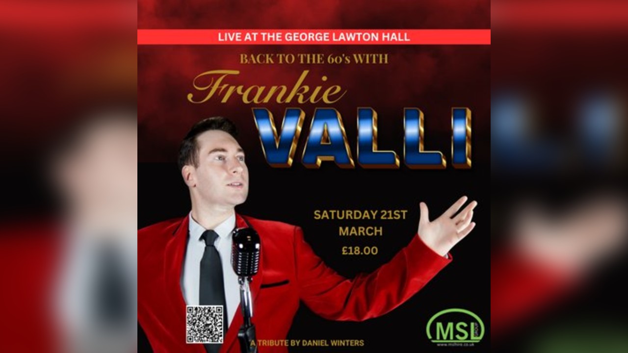 Back to The 60's with Frankie Valli - A Tribute by Daniel Winter