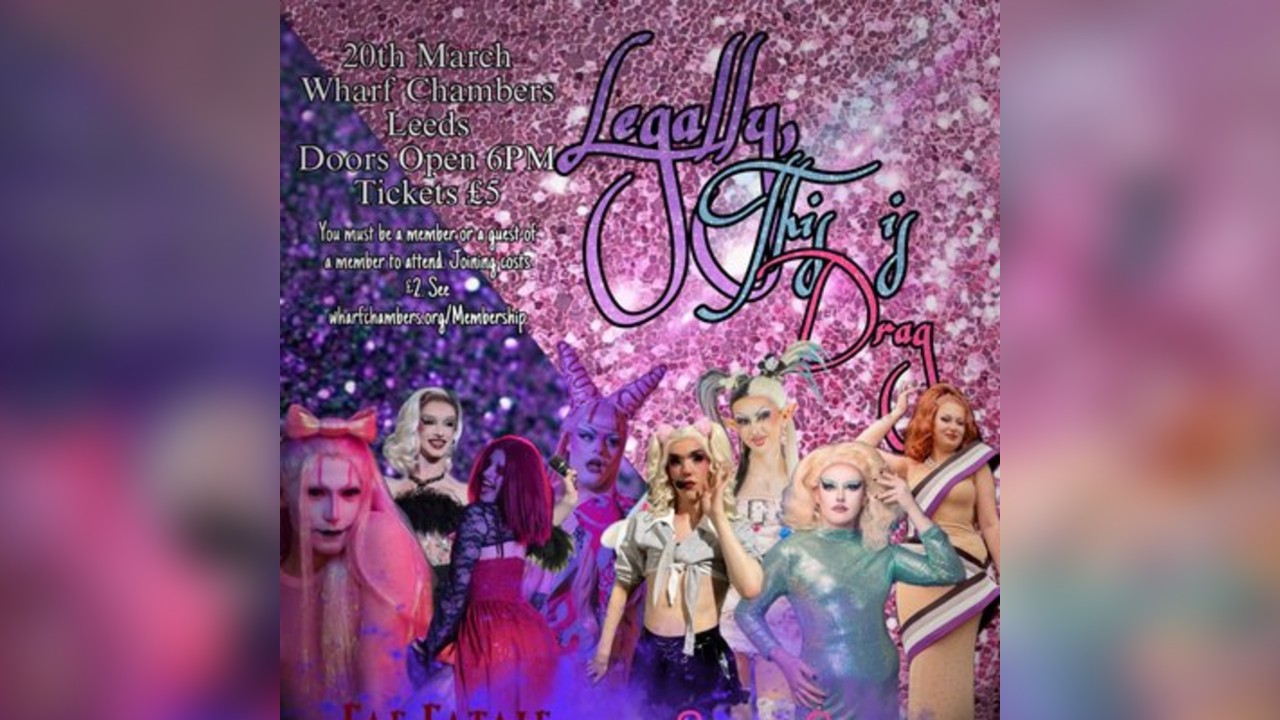 Legally, This is drag