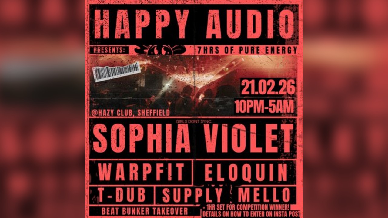 Happy Audio X Hazy Club - Warehouse Shubz