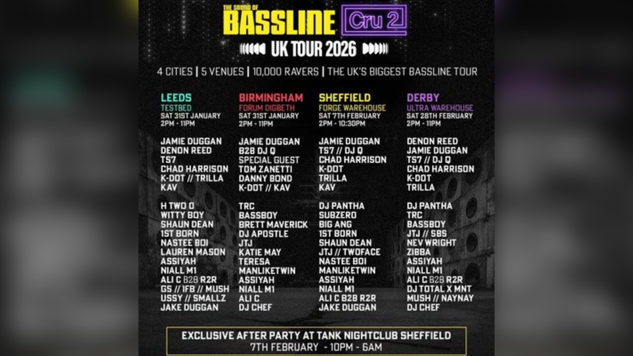 Bassline Festival Tour AFTERPARTY