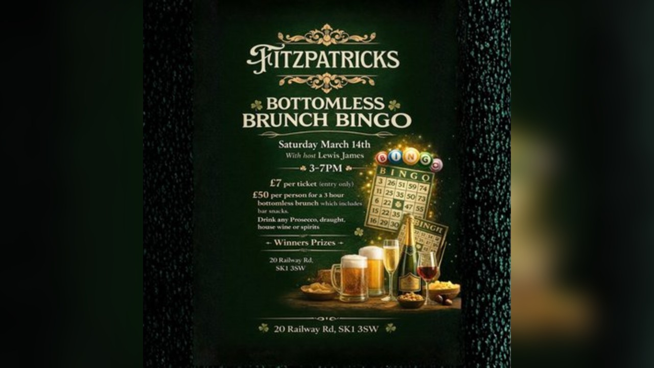 Bottomless Brunch Bingo