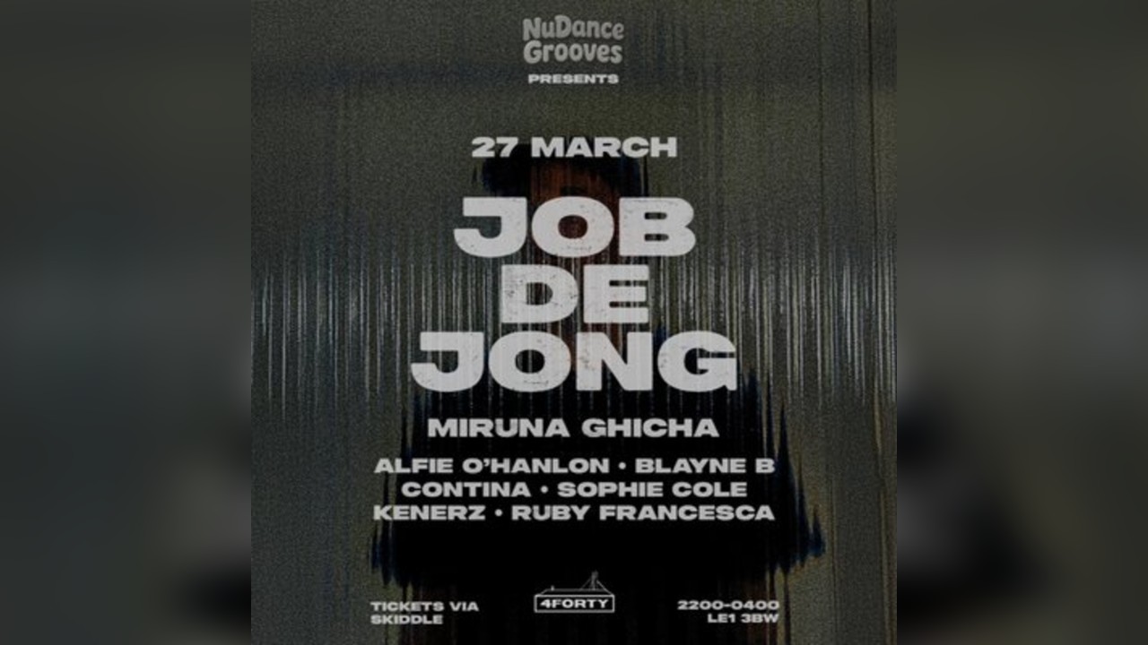 NuDanceGrooves Presents; JOB DE JONG