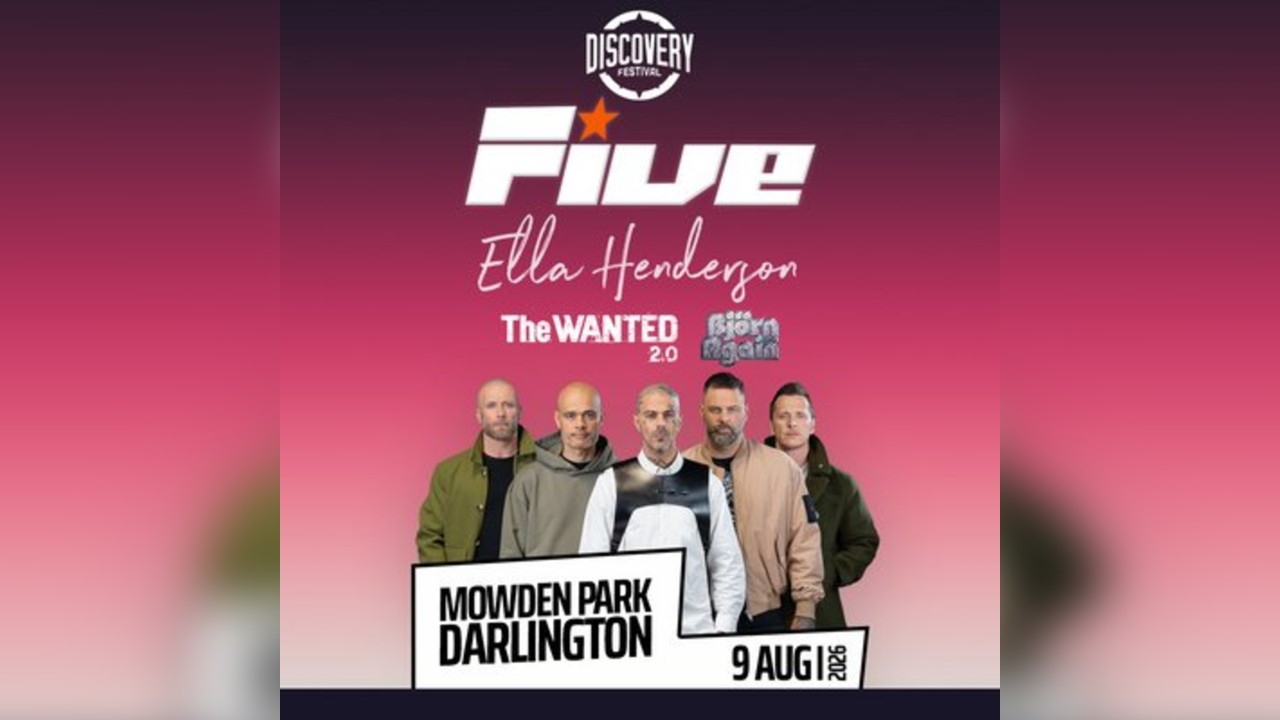 Five, Ella Henderson, The Wanted 2.0 and Bjorn Again