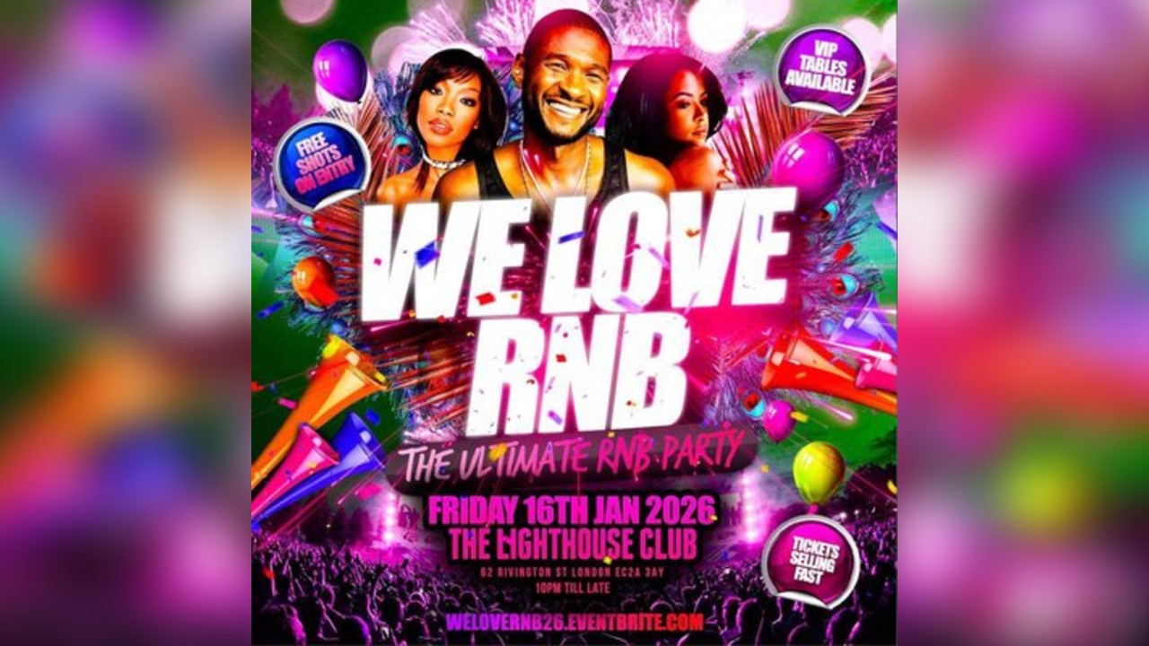 WE LOVE RNB - The Ultimate RNB Party