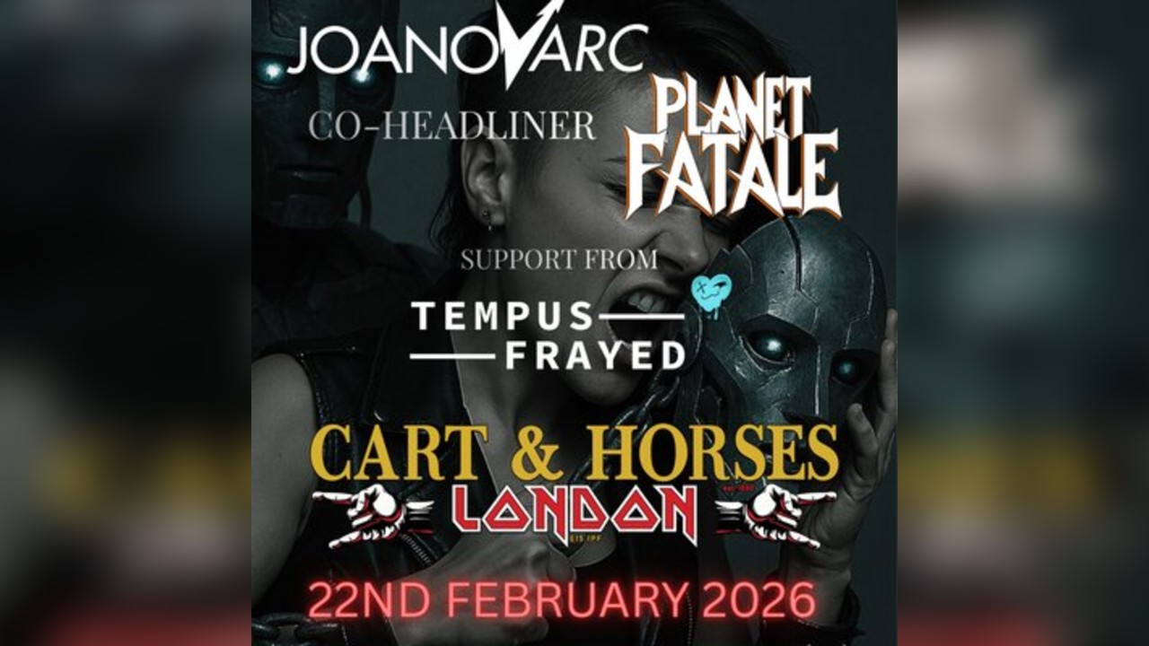 JOANovARC and Planet Fatale at the Cart and Horses