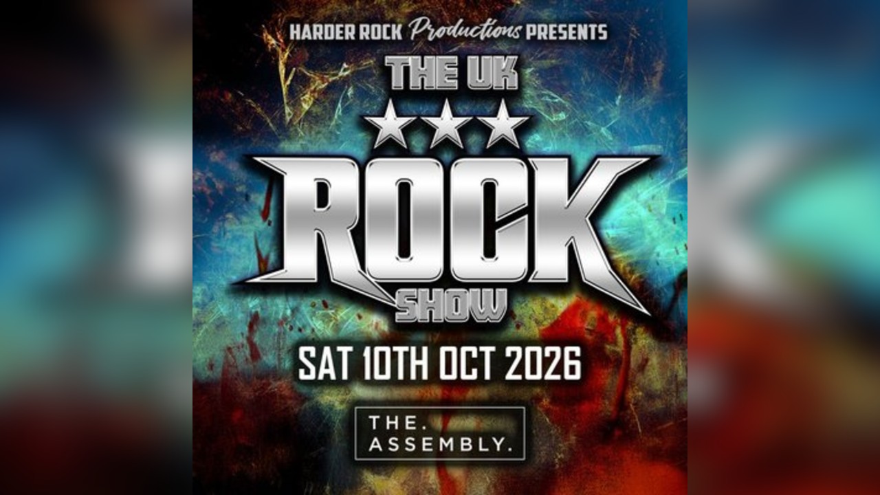 THE UK ROCK SHOW Saturday 10/10/26
