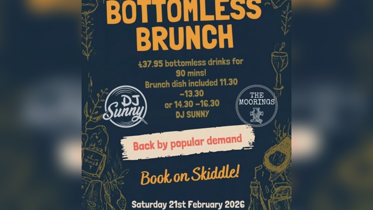 Bottomless brunch at The Moorings