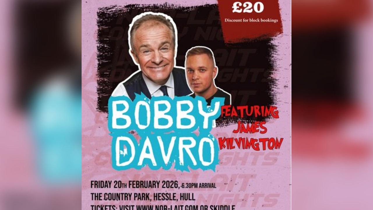 A night with Bobby Davro