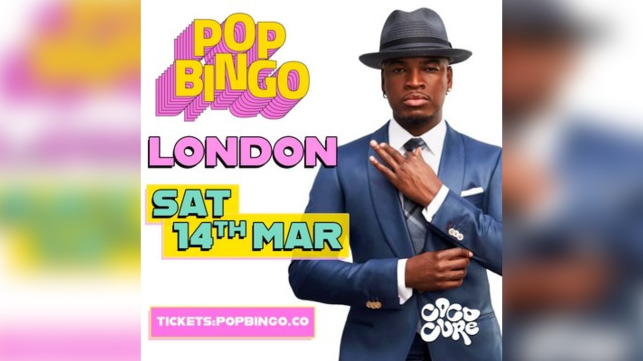POP Bingo Sat 14th March London