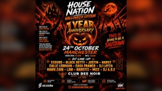 House nation Halloween edition/ 1 year anniversary