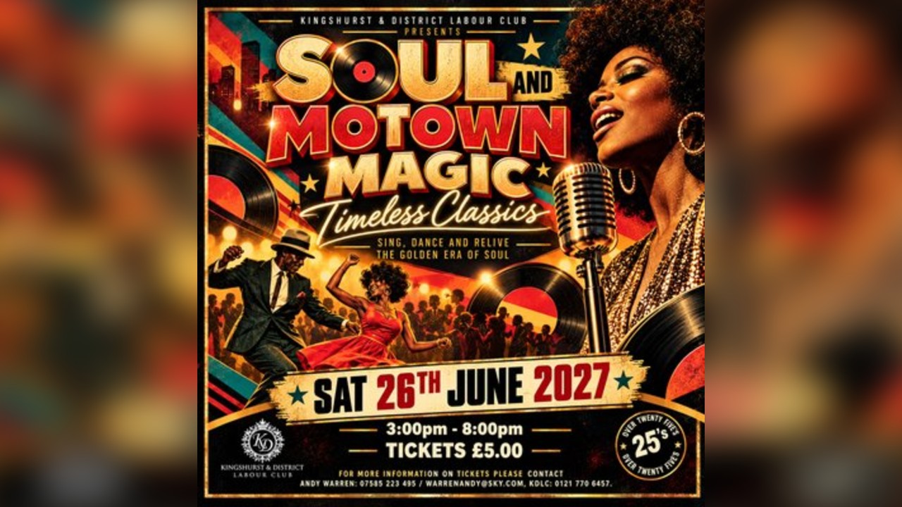 Soul & Motown Afternoon Disco