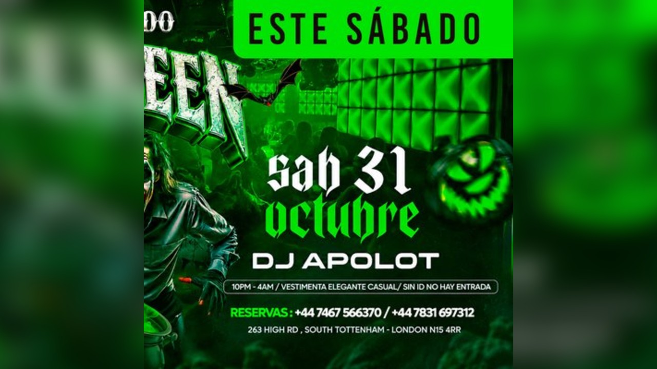 GuaroWeen Latin Halloween @DULCE PECADO NIGHT