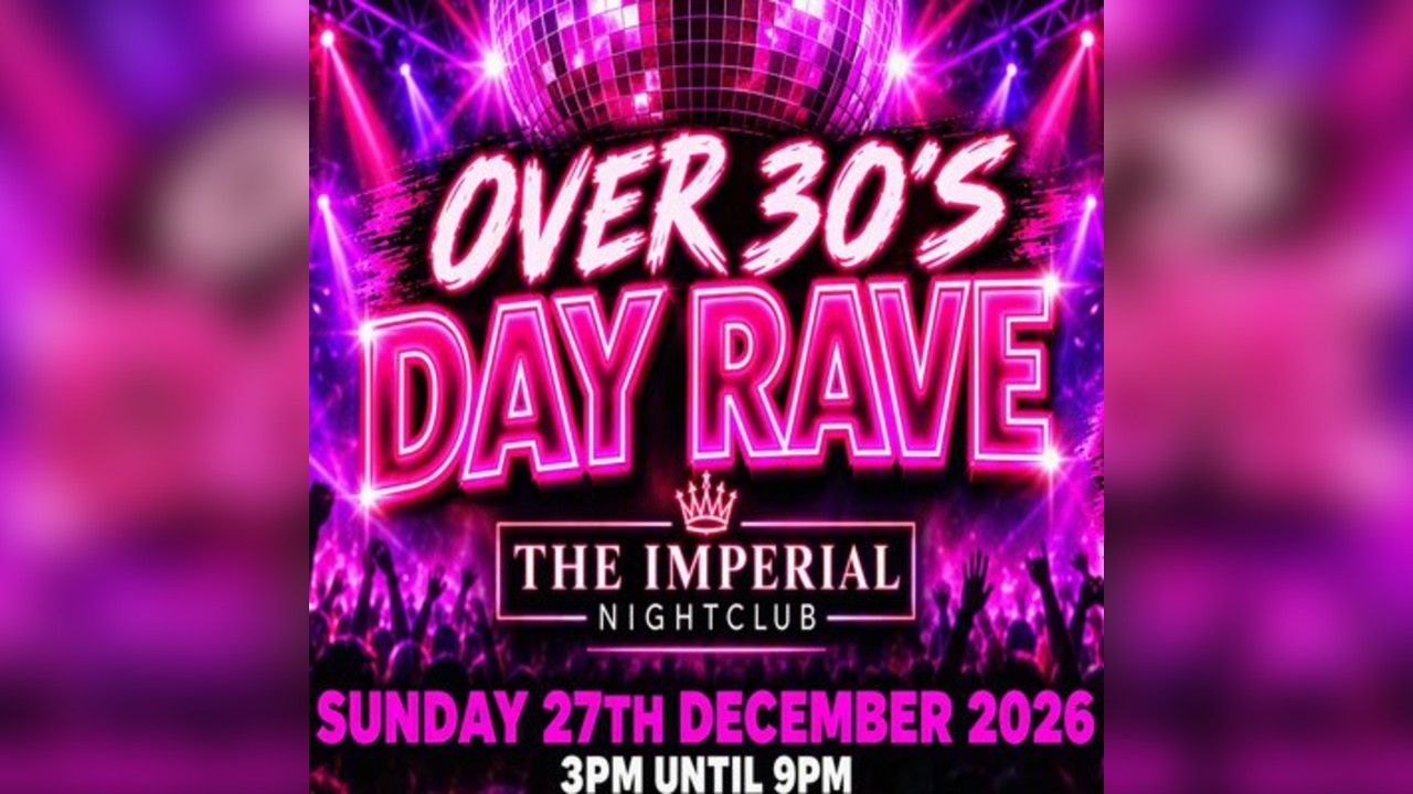 Over 30's Day Rave