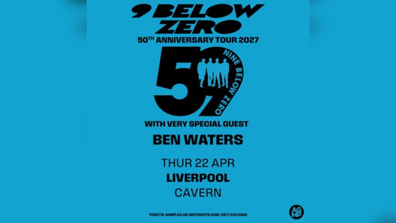 NINE BELOW ZERO 50th Anniversary Tour