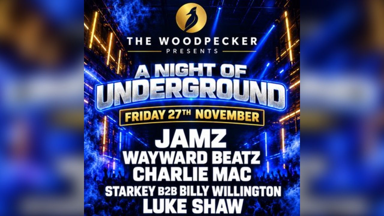 The Woodpecker presents a night of underground