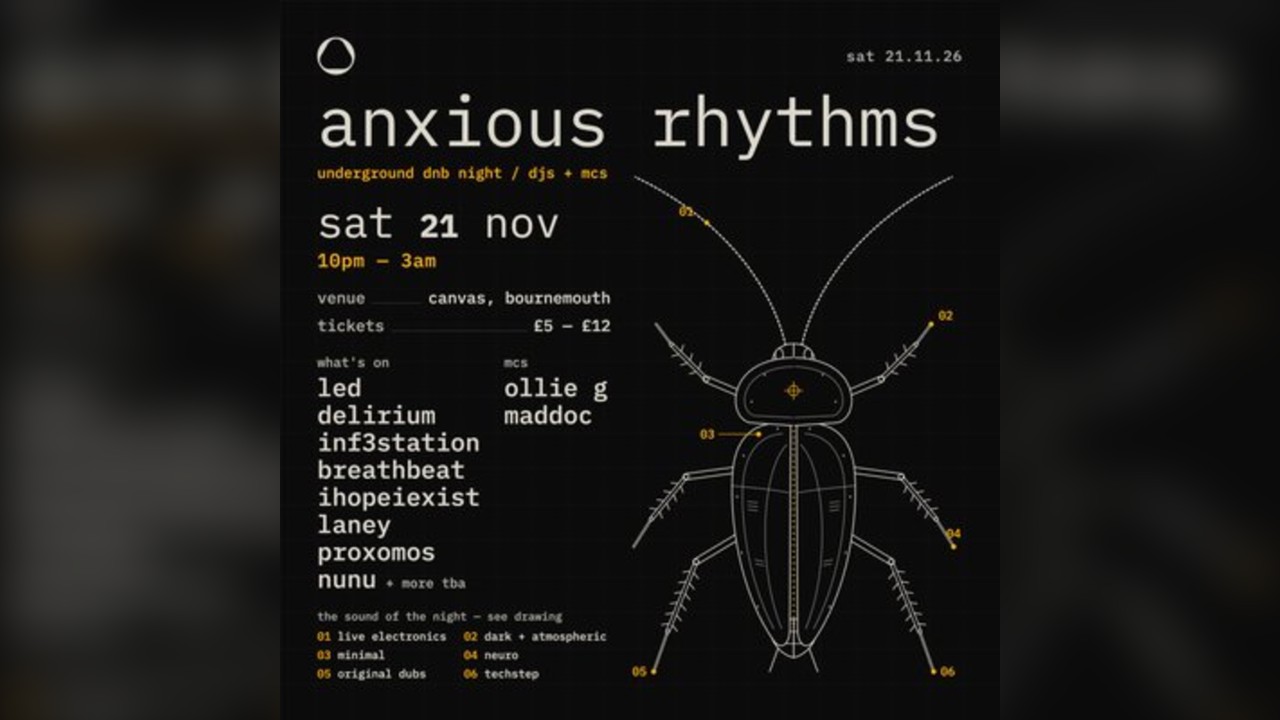 Anxious Rhythms, presented by Breathbeat and Ollie G