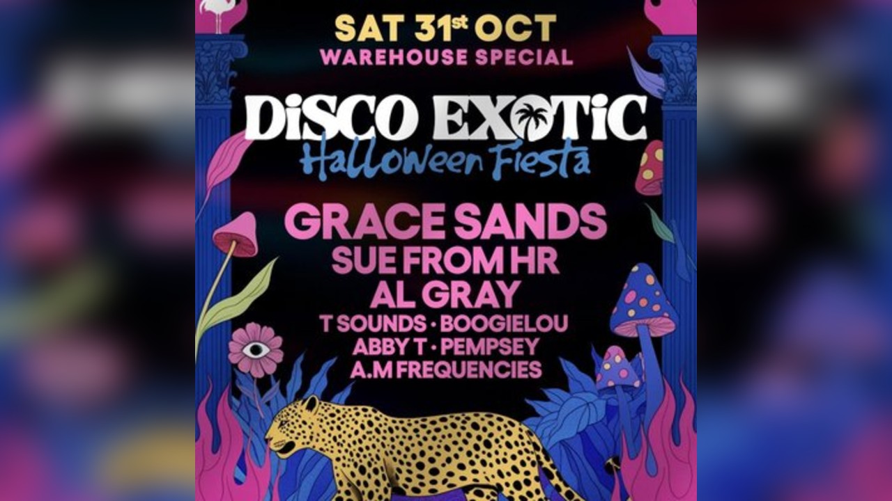 Disco Exotic HALLOWEEN FIESTA - Warehouse Special, Disco & House