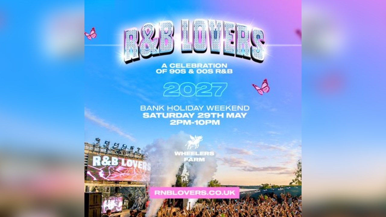 R&B Lovers - Saturday 29th May - Wheelers Farm Chelmsford