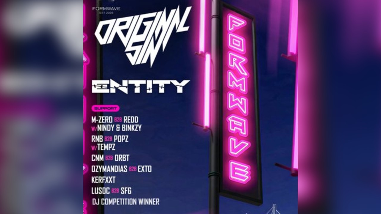 Formwave x 440: Original Sin, Entity & More