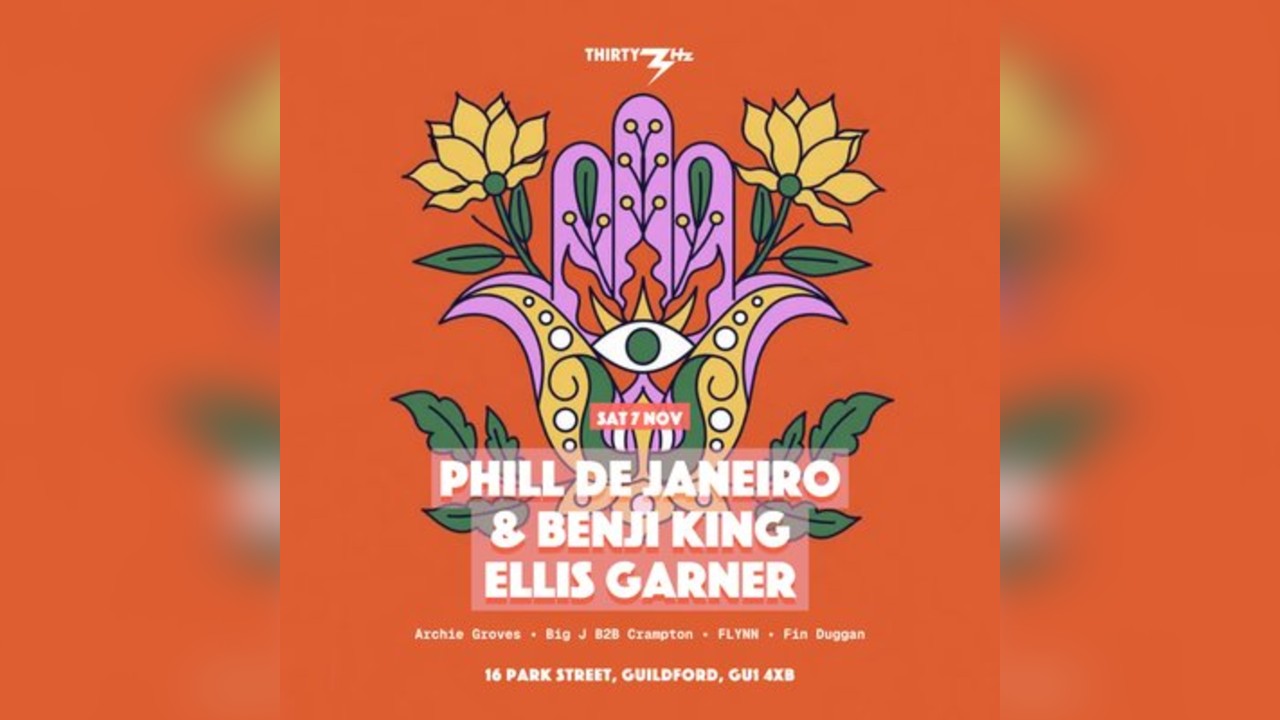Phill De Janeiro, Benji King & Ellis Garner at Thirty3Hz