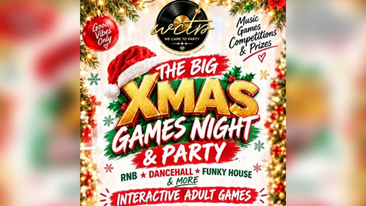 The Big Xmas Games Night & Party