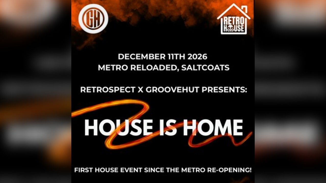 RETROSPECT x GROOVE HUT Presents: House is Home