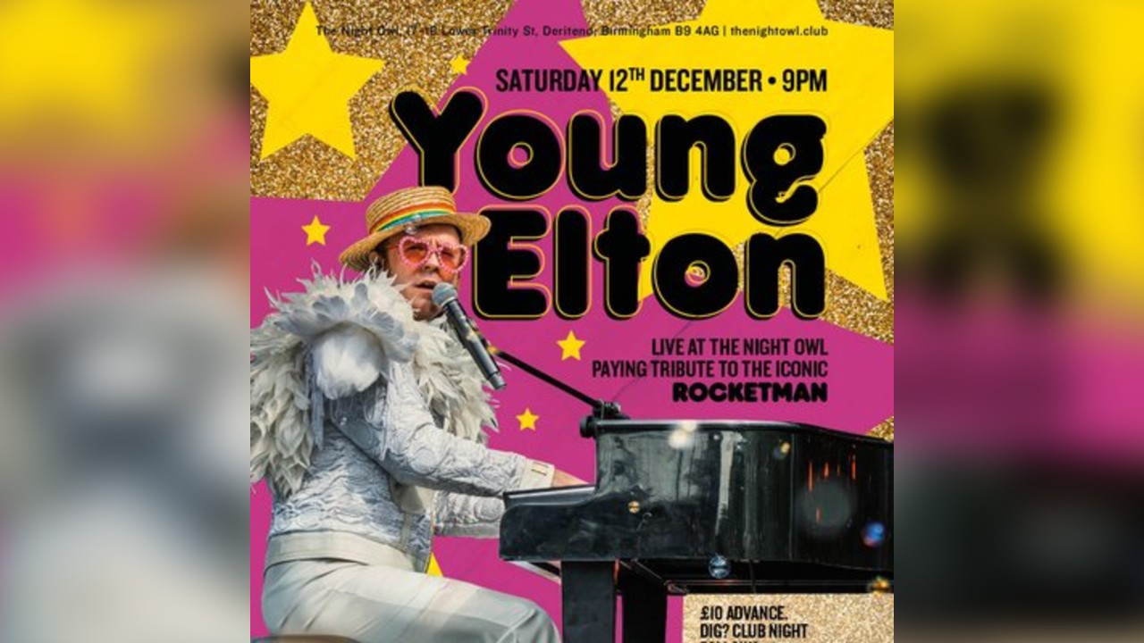 Young Elton LIVE at The Night Owl
