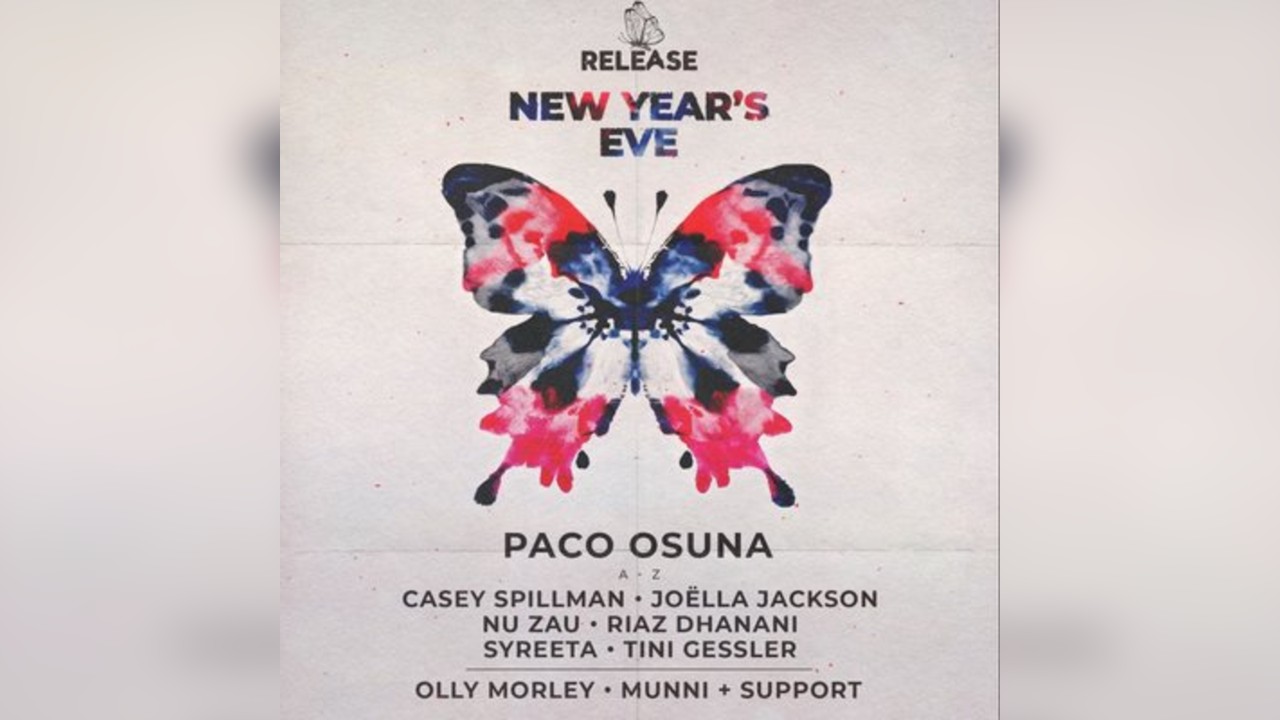 Release NYE w/ Paco Osuna, Syreeta, Tini Gessler + morę