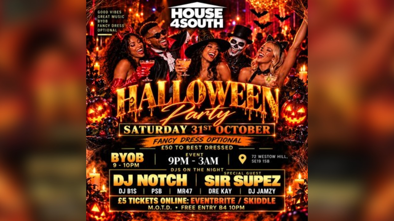 HOUSE4SOUTH Halloween Party