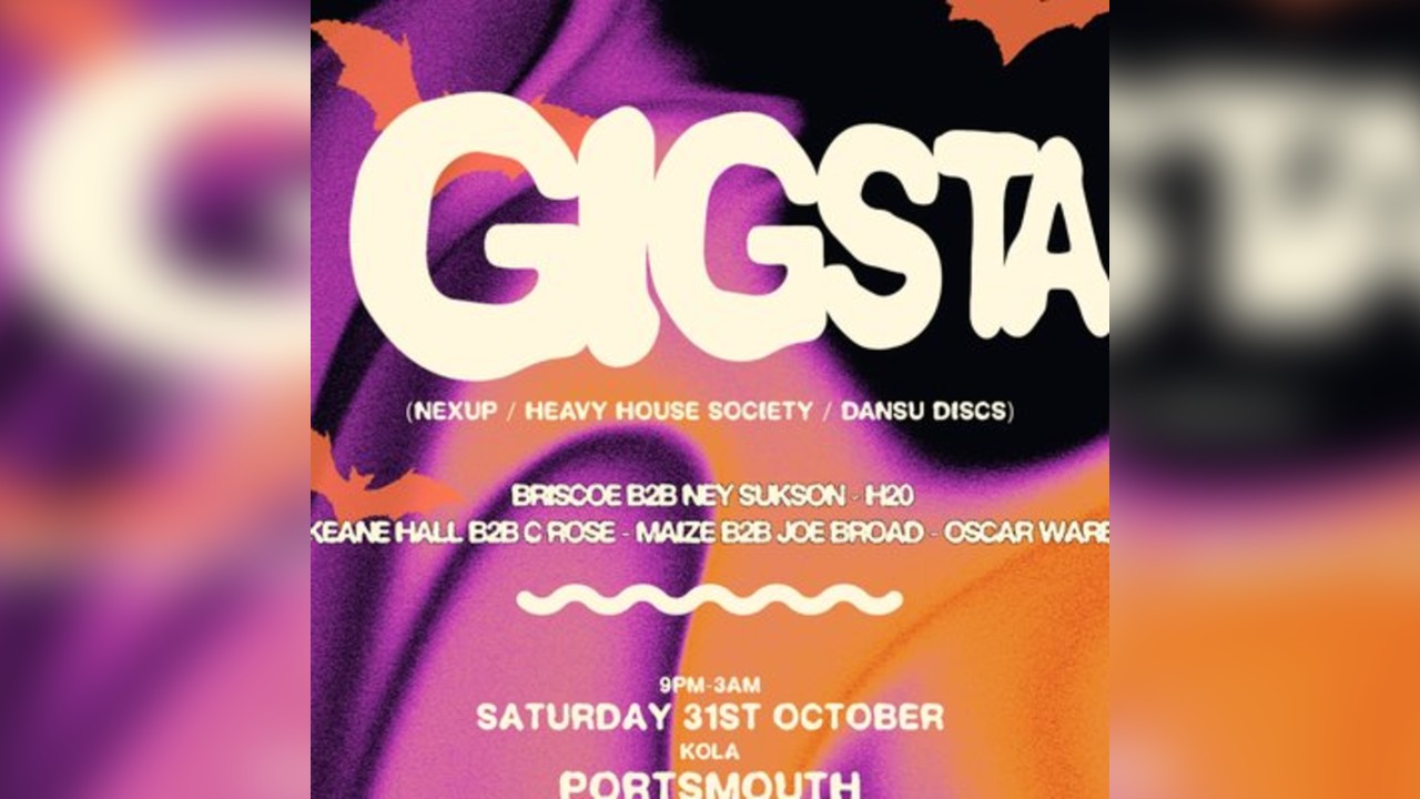 Tempo x Hour Haus: Gigsta - Halloween rave Portsmouth