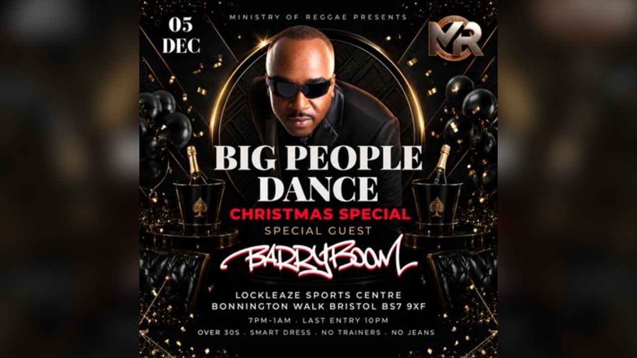 Ministry Of Reggae Big People Dance Xmas Party