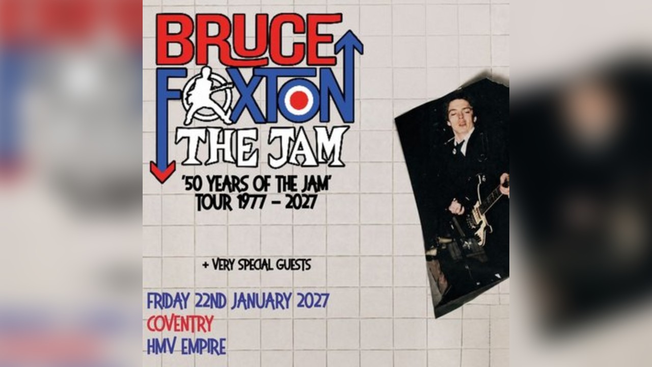 BRUCE FOXTON '50 years of The Jam'