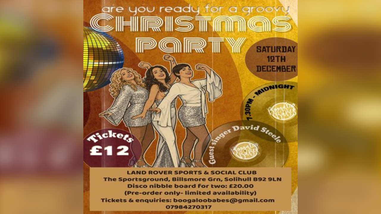 Boogaloo Babes Christmas Party