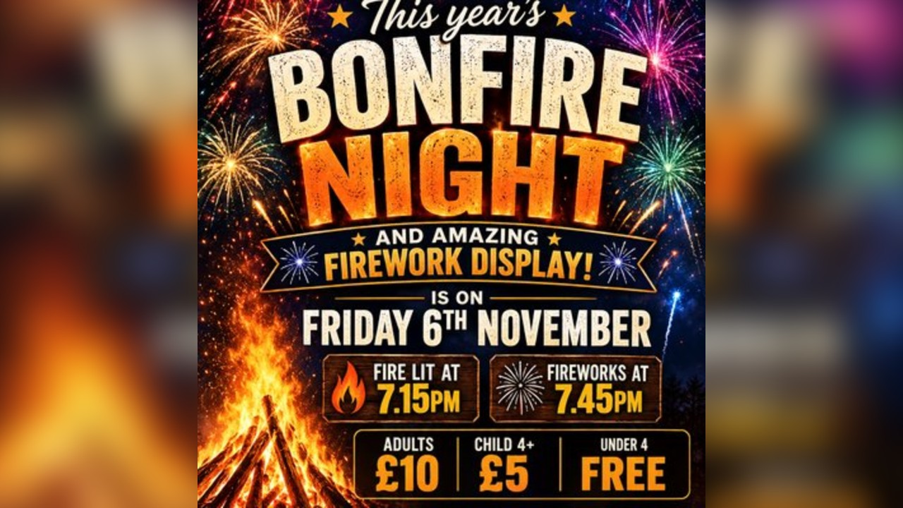 The plough and harrow bonfire night