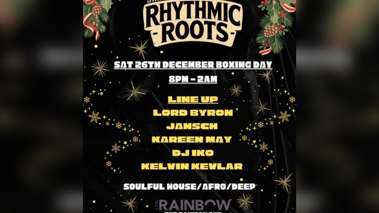 Rhythmic Roots x Boxing Day Special