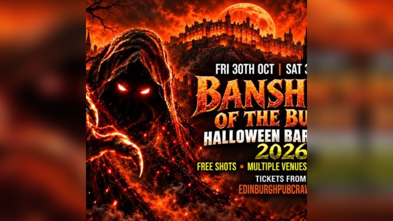 Edinburgh Halloween Bar Crawl // Banshees of the Burgh