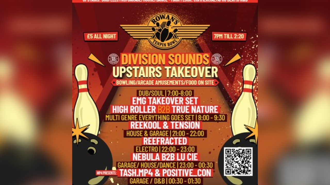 Division Sounds X Rowans room 2 takeover