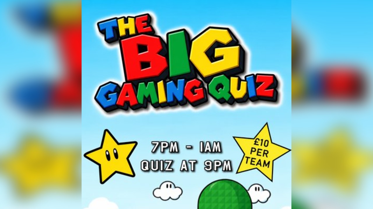 The BIG Gaming Quiz at Hartley's