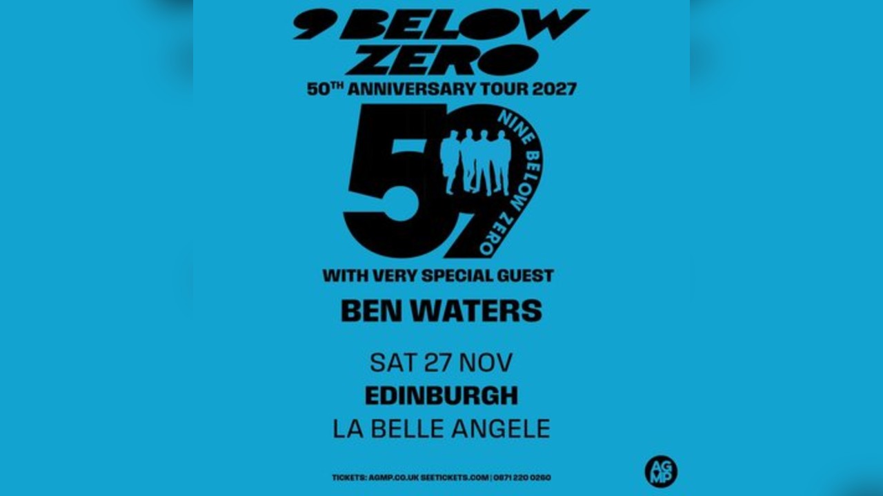 NINE BELOW ZERO 50th Anniversary Tour