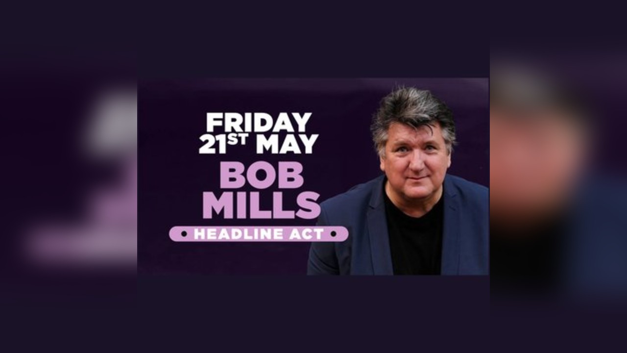 Stand up comedy in Southampton with Headliner Bob Mills Southamp