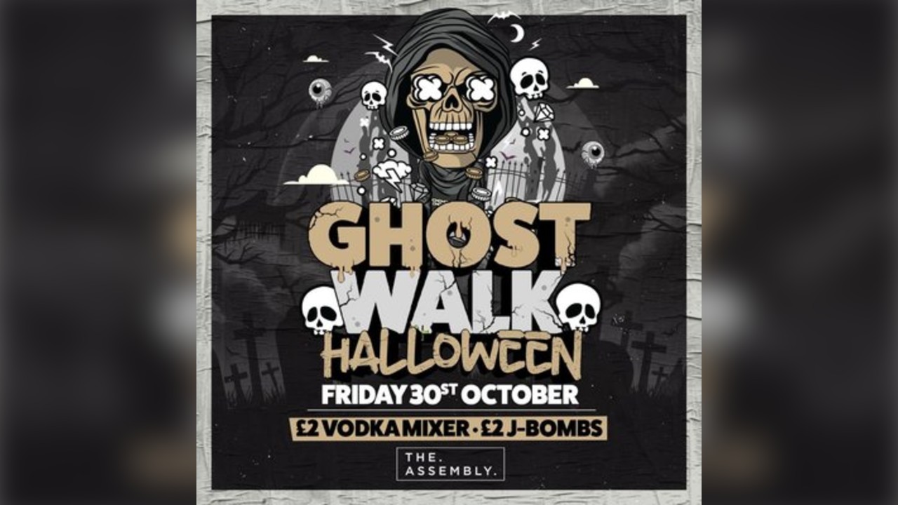 GHOST WALK HALLOWEEN Friday  30/10/26