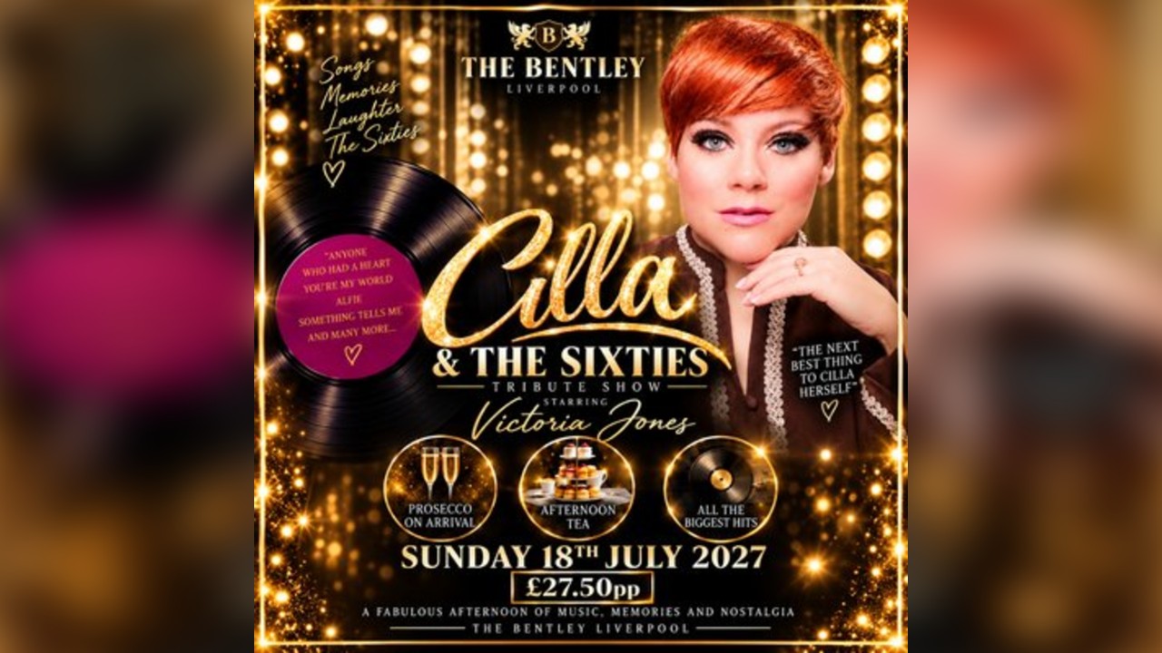 CILLA & THE SIXTIES The Ultimate Feel-Good Tribute Show