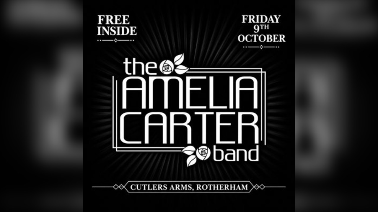 The Amelia Carter Band - FREE no ticket needed