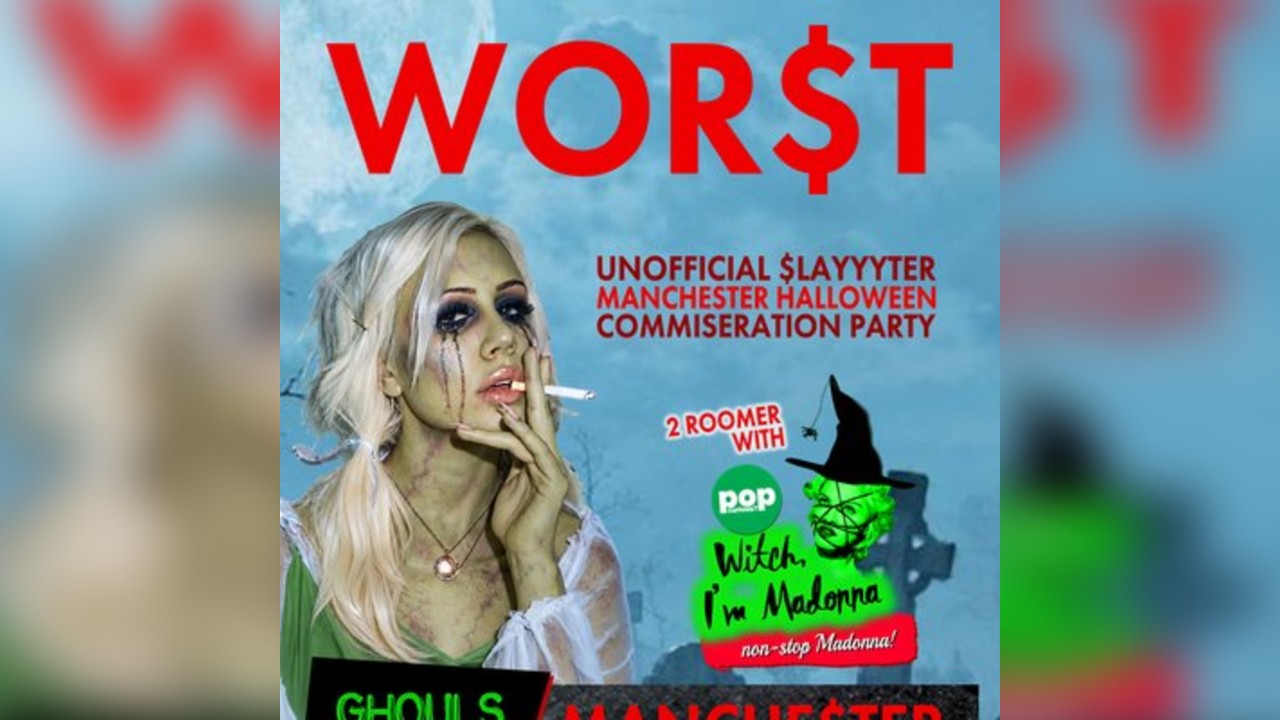 Ghouls Night Out Slayyyter + Pop Curious? Witch I'm Madonna
